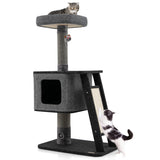 NNECW Cat Climb Stand with Scratching Ramp & Posts