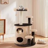 NNECW 6-Tier Cat Tree Tower with Scratching Posts for Pet