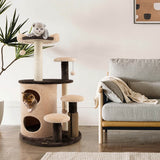 NNECW 6-Tier Cat Tree Tower with Scratching Posts for Pet