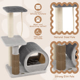 NNECW Multi-level Cat Tree Tower with Top Perch for Pet