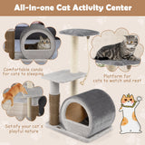 NNECW Multi-level Cat Tree Tower with Top Perch for Pet