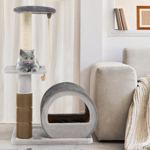 NNECW Multi-level Cat Tree Tower with Top Perch for Pet