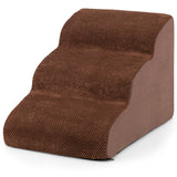 NNECW Non-Slip Dog Steps with High-Density Sponge for Small & Old Dogs