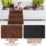 NNECW Non-Slip Dog Steps with High-Density Sponge for Small & Old Dogs