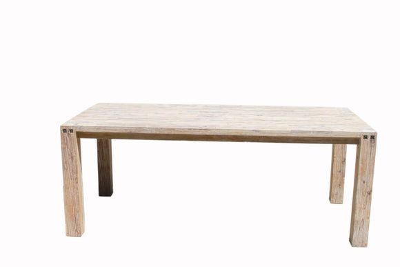NNEDSZ 2 Metre table White Brush Finish