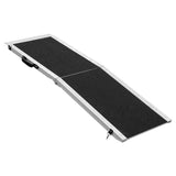 NNEDPE Foldable Aluminium Dog Ramp -  183 x 38cm