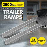 NNEDPE 2x Heavy Duty Loading Ramps - 2.5m