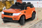 NNEDPE Range Rover Inspired 12v Ride-On Kids Car Remote Control - Orange