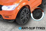 NNEDPE Range Rover Inspired 12v Ride-On Kids Car Remote Control - Orange