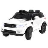 NNEDPE Range Rover Inspired 12v Ride-On Kids Car Remote Control - White