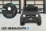NNEDPE Mercedes Benz Inspired 12v Ride-On Kids Car Remote Control - Black