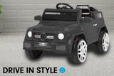 NNEDPE Mercedes Benz Inspired 12v Ride-On Kids Car Remote Control - Black