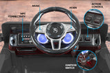 NNEDPE Mercedes Benz Inspired 12v Ride-On Kids Car Remote Control - Black
