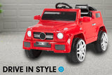 NNEDPE Mercedes Benz Inspired 12v Ride-On Kids Car Remote Control  - Red