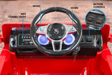 NNEDPE Mercedes Benz Inspired 12v Ride-On Kids Car Remote Control  - Red