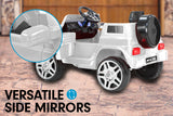 NNEDPE Mercedes Benz Inspired 12v Ride-On Kids Car Remote Control  - White