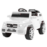 NNEDPE Mercedes Benz Inspired 12v Ride-On Kids Car Remote Control  - White
