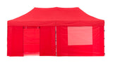 NNEDPE Gazebo Tent Marquee 3x6m PopUp Outdoor Wallaroo Red