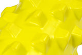 NNEDPE Powertrain EVA Grid Foam Massage Yoga Roller 30x15cm - Yellow