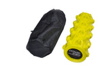 NNEDPE Powertrain EVA Grid Foam Massage Yoga Roller 30x15cm - Yellow