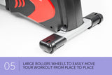 NNEDPE Powertrain Magnetic Flywheel Rowing Machine - Black