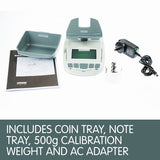 NNEDPE Electronic Money Counter Scale Note Machine