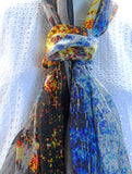 NNEIDS Silk Scarf The Floating City
