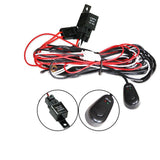 NNEDSZ 2way Universal Driving light Wiring Loom Harness 12V 24V 40A Relay Switch