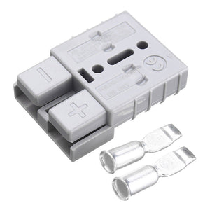 NNEDSZ Anderson Style Plug connector 50AMP Caravan Trailer Solar 6AWG GREY