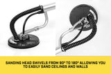 NNEDPE Electric Plaster Wall Drywall Sander - 600W
