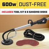 NNEDPE Electric Plaster Wall Drywall Sander - 600W