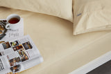 NNEKG 300TC Classic Percale Fitted Sheet (Sand Queen)