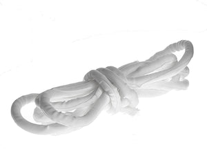 NNEIDS Self Closing Wrap 38mm x 10m Roll with Braided Finish: White