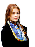 NNEIDS Silk Scarf The Floating City