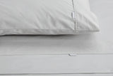 NNEKG 300TC Classic Percale Sheet Set (Silver Queen)