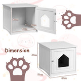 NNECW Cat Hidden Litter Enclosure Box