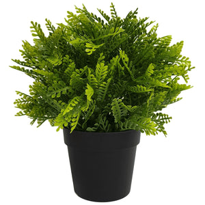 NNEDSZ Potted Artificial Mimosa Fern UV Resistant 20cm