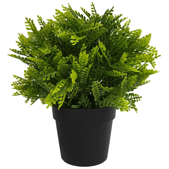 NNEDSZ Potted Artificial Mimosa Fern UV Resistant 20cm