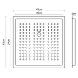 NNEDPE Stainless Steel Sink Colander 430 x 430mm