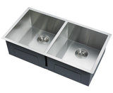 NNEDPE 304 Stainless Steel Undermount Topmount Kitchen Laundry Sink - 770 x 450mm