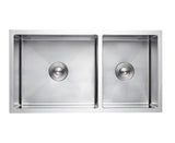 NNEDPE 304 Stainless Steel Undermount Topmount Kitchen Laundry Sink - 715 x 450mm