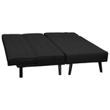 NNEDPE Sarantino 3-Seater Corner Sofa Bed Lounge Chaise Couch - Black