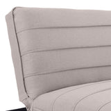 NNEDPE Sarantino 3 Seater Modular Linen Fabric Sofa Bed Couch Futon - Beige