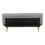 NNEDPE Sarantino 3 Seater Linen Couch Sofa Bed Lounge Futon - Light Grey