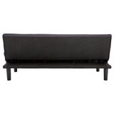 NNEDPE Sarantino 3 Seater M 2620 Modular Linen Sofa Bed Couch - Black