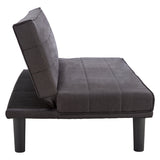 NNEDPE Sarantino 3 Seater M 2620 Modular Linen Sofa Bed Couch - Black