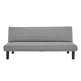 NNEDPE Sarantino 3 Seater M 2620 Modular Linen Sofa Bed Couch - Dark Grey