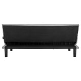 NNEDPE Sarantino 3 Seater Futon Modular Linen Sofa Bed Couch - Light Grey