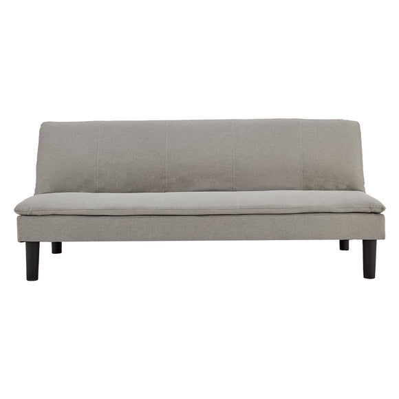 NNEDPE Sarantino 3 Seater Modular Faux Linen Fabric Sofa Bed Couch Light Grey