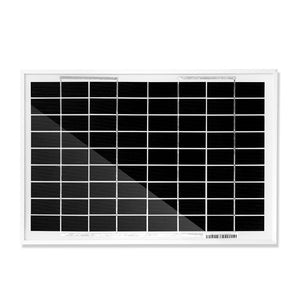 NNEDSZ 12V 10W Solar Panel Battery Charger Power Charging  Caravan Camping Kit